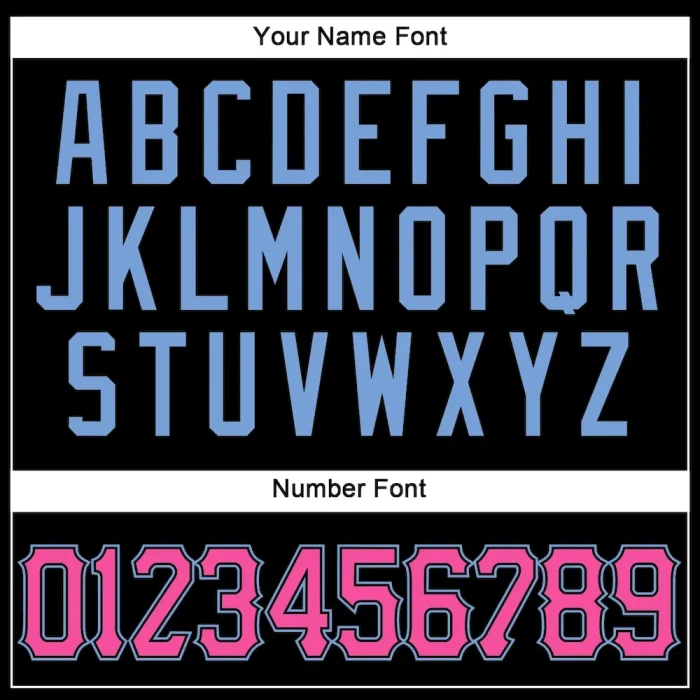 Custom Black Pink-Light Blue Authentic Sleeveless Baseball Jersey - Image 4