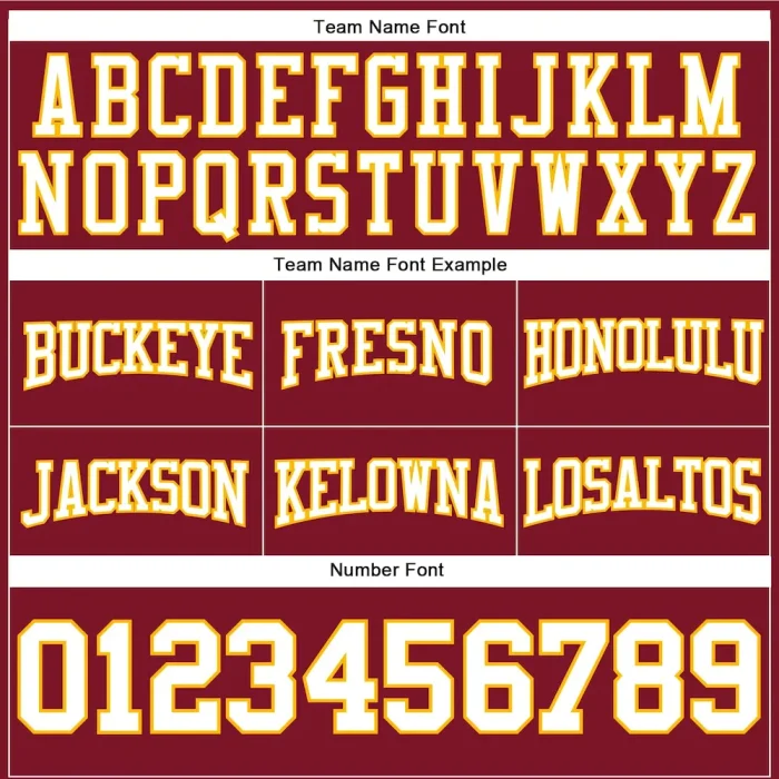 Custom Stitched Crimson White-Gold Football Pullover Sweatshirt Hoodie - Image 3