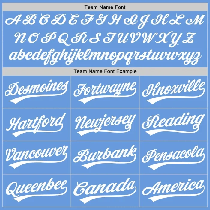 Custom Light Blue White Authentic Throwback Baseball Jersey - Image 4