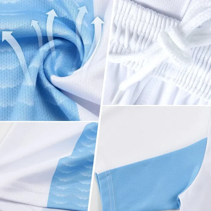 Custom Gold Grass Green Sublimation Soccer Uniform Jersey - Image 3