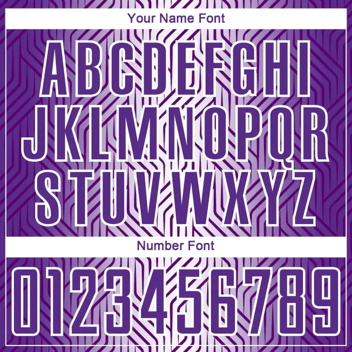 Custom Purple White Lines Sublimation Soccer Uniform Jersey - Image 6