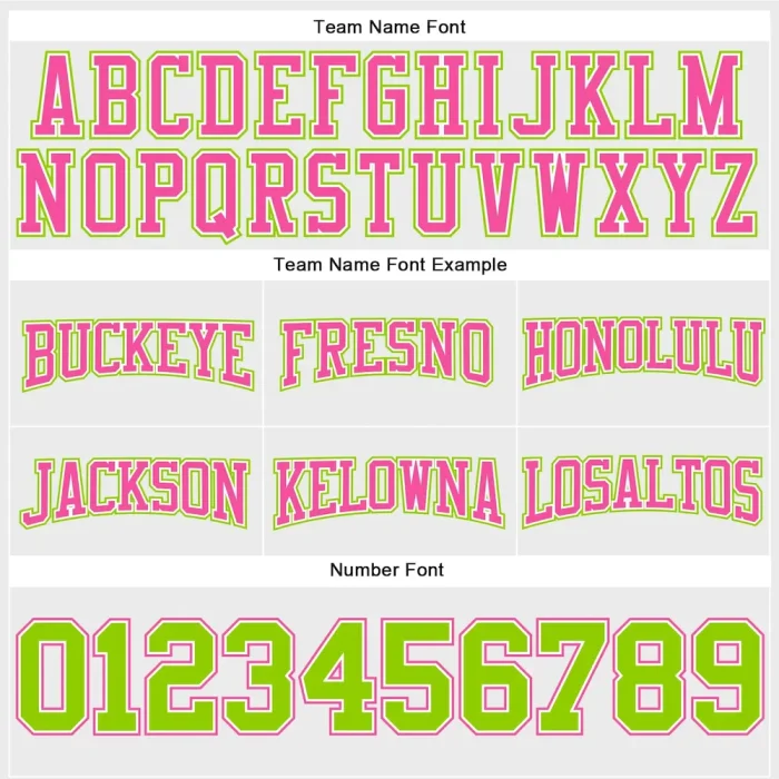 Custom Stitched White Neon Green-Pink Football Pullover Sweatshirt Hoodie - Image 3