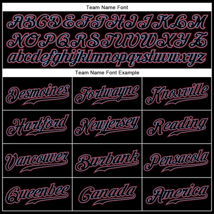 Custom Black Black-Red Authentic Baseball Jersey - Image 4